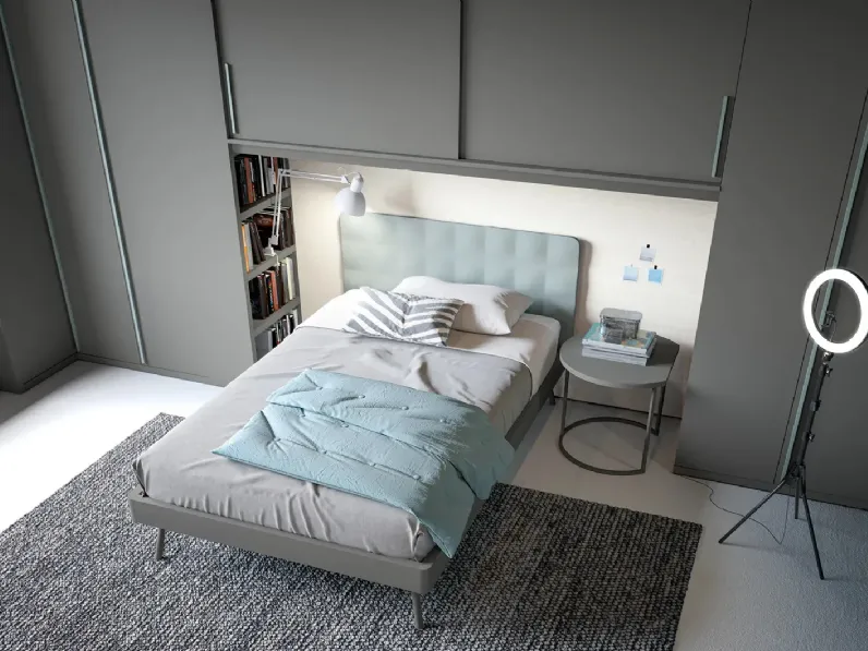 Cameretta 04 b Doimo cityline con letto una piazza e mezza
 in offerta