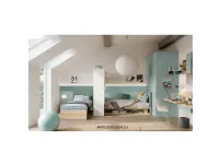 Cameretta 07b Doimo cityline letti a terra a prezzo Outlet