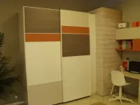 Cameretta in laminato opaco�Armadio scorrevole Doimo cityline scontata a PREZZI OUTLET