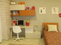 Cameretta in laminato opaco�Armadio scorrevole Doimo cityline scontata a PREZZI OUTLET