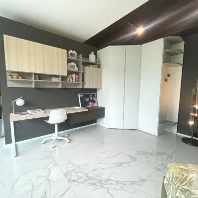 Cameretta in laminato opacoCameretta angolare city line Doimo cityline scontata a PREZZI OUTLET
