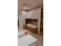 Cameretta Composizione 2406 Doimo cityline letti a terra a prezzo scontato