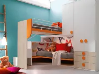 Cameretta Qik aramis Doimo citylinecon letto a soppalco scontata
