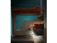 Cameretta Qik aramis Doimo citylinecon letto a soppalco scontata