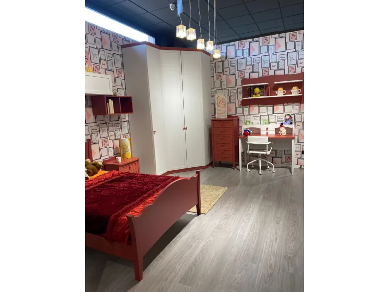 Cameretta Electa Colombini casa con letto a terra scontata