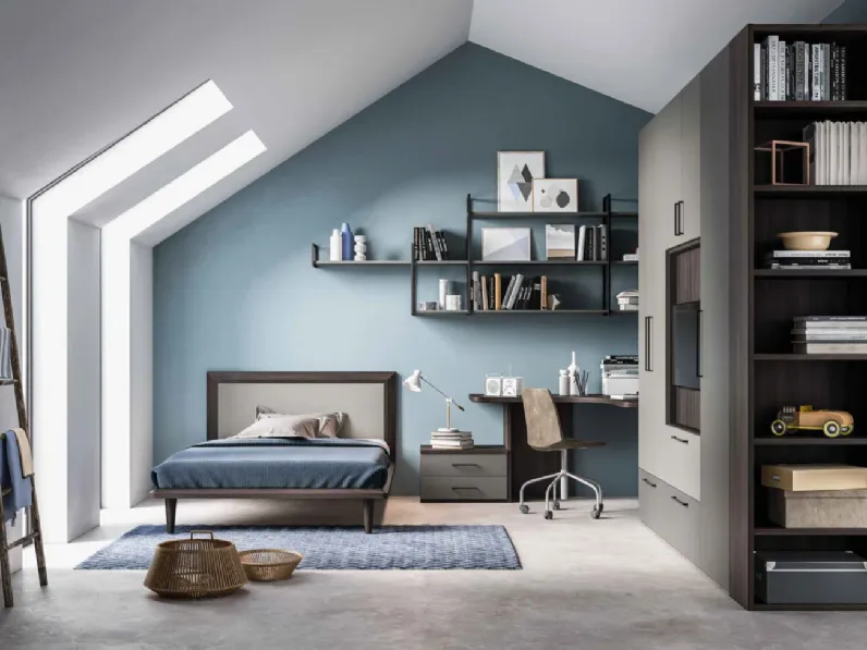 Cameretta Elegant Corazzin letti a terra�in offerta