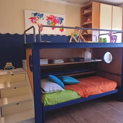 Cameretta Navigator Erba mobili con letto a soppalco�in offerta