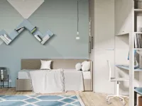 Cameretta Evo 09 Mistral con letto a terra in Offerta Outlet