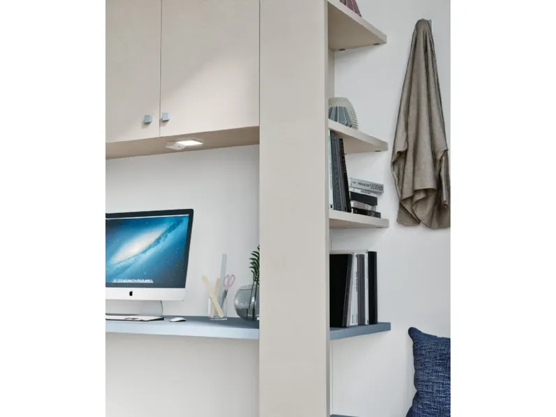 Cameretta Evo 09 Mistral con letto a terra in Offerta Outlet