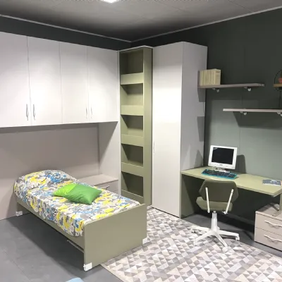 Cameretta Evo Mistral in laminato materico in Offerta Outlet