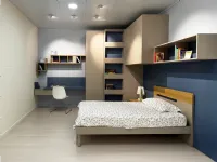 Cameretta Evo1 Mistral con letto una piazza e mezza
 in Offerta Outlet