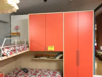 Cameretta Expo germoglio  Colombini con letto a soppalco a prezzo Outlet