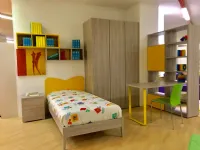 Cameretta Fantasy Zg mobili in laminato materico a prezzo scontato