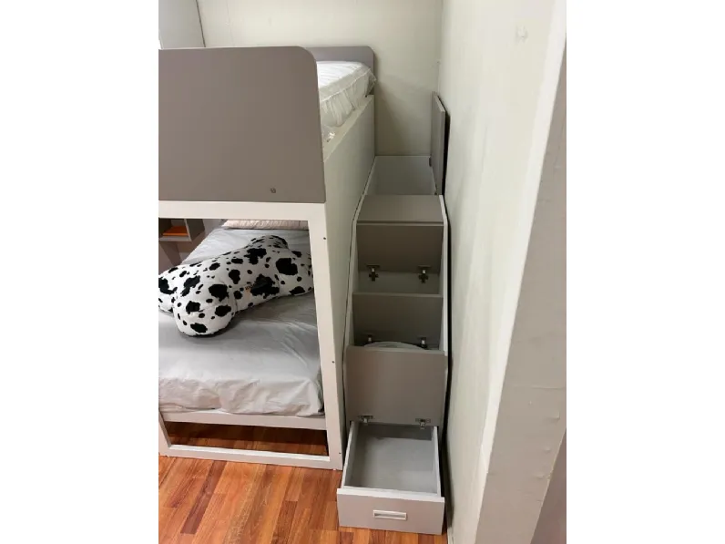 Cameretta Fantasy Zg mobili in laminato opaco in Offerta Outlet