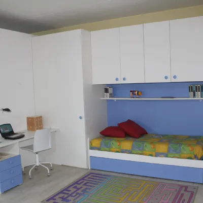 Cameretta Fantasy Zg mobili con letto a terra in Offerta Outlet