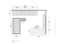 Cameretta in laminato opacoGigi 6 Artigianale scontata a PREZZI OUTLET