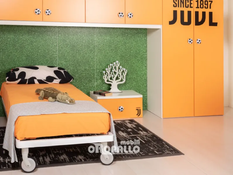 Cameretta in laminato opacoGigi 6 Artigianale scontata a PREZZI OUTLET