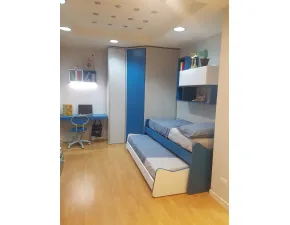 Cameretta Golf Colombini casa con letto a castello scorrevolein offerta