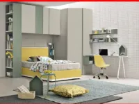 Cameretta Golf Colombini casa con letto a ponte in Offerta Outlet
