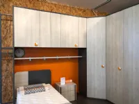 Cameretta Golf Colombini casa con letto a ponte a prezzo Outlet