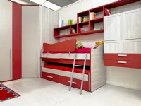 Cameretta Golf g6 Colombini casa con letti a scomparsa in Offerta Outlet
