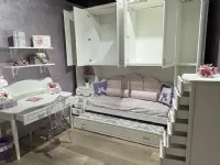Cameretta Harmony Artigianale con letto a ponte in Offerta Outlet