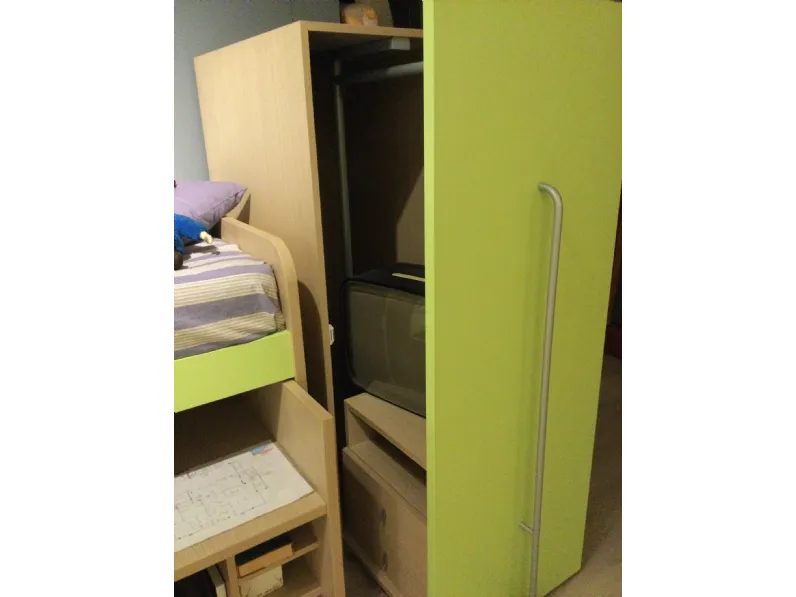 Cameretta I 4 Mariani plus con letto a soppalco in offerta