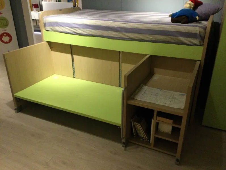 Cameretta I 4 Mariani plus con letto a soppalco in offerta