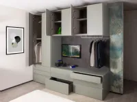 Cameretta in laccato opaco�Cameretta completa wide outlet Diotti.com scontata a PREZZI OUTLET