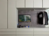 Cameretta in laccato opaco�Cameretta completa wide outlet Diotti.com scontata a PREZZI OUTLET