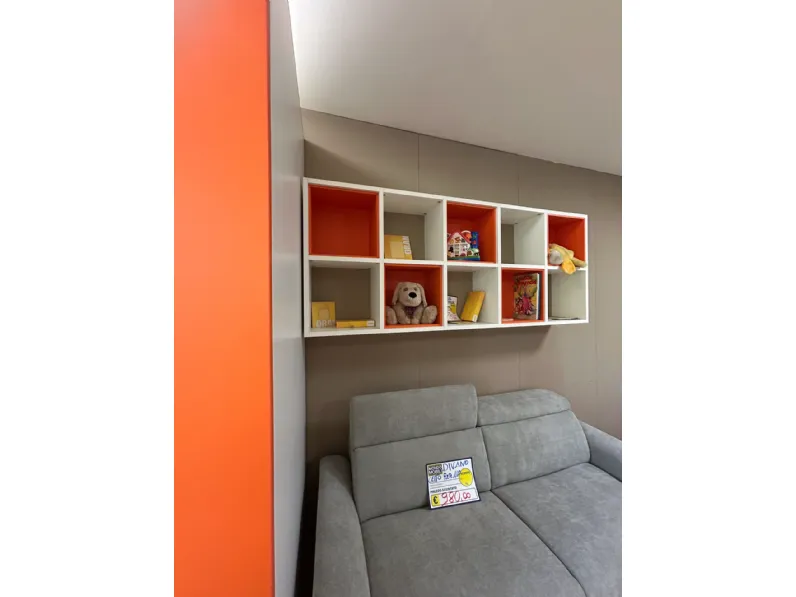 Cameretta Libreria Moretti compact camerette senza letto a prezzo scontato