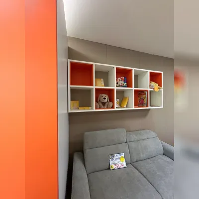 Cameretta Libreria Moretti compact camerette senza letto a prezzo scontato