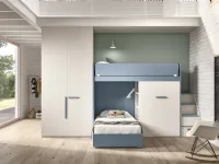Cameretta Mottes mobili fantasy 27 Mottes selectioncon letto a ponte scontata