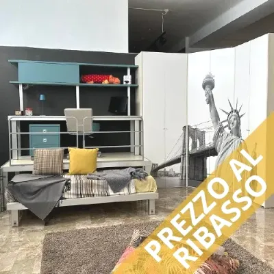 Cameretta Tumidei tiramolla Tumidei in laccato opaco a prezzo scontato