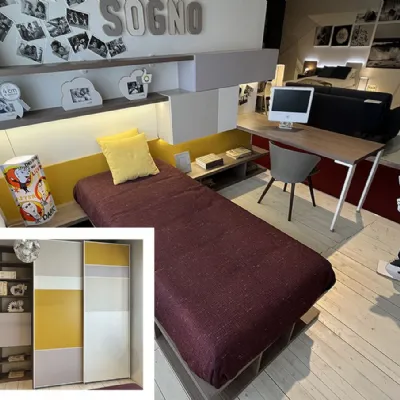 CAMERETTA Doimo cityline Archimede SCONTATA a PREZZI OUTLET