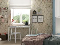 Cameretta C318 Colombini casa in laminato materico a prezzo scontato
