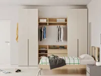 Cameretta Cameretta letto a terra comp.18 Mistral con letto a terra in Offerta Outlet