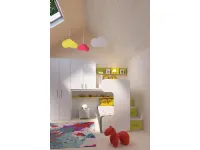 Cameretta in laminato matericoComposizione 18 ima mobili Ima scontata a PREZZI OUTLET