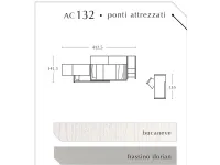 Cameretta in laminato matericoDolly ac132 Colombini scontata a PREZZI OUTLET