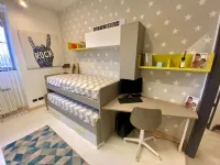 Cameretta in laminato materico�Dual Artigianale scontata a PREZZI OUTLET