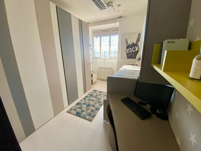 Cameretta in laminato materico�Dual Artigianale scontata a PREZZI OUTLET