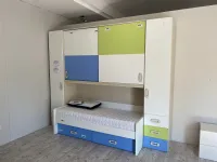 Cameretta in laminato matericoGirotondo Valentini scontata a PREZZI OUTLET