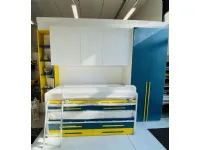 Cameretta in laminato matericoMoretti Moretti compact scontata a PREZZI OUTLET