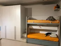 Cameretta Qik Doimo cityline in laminato materico a prezzo Outlet