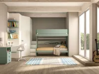 Cameretta Room164 Zg mobili con letto a castelloin offerta