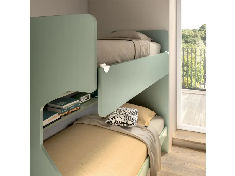 Cameretta Room164 Zg mobili con letto a castelloin offerta