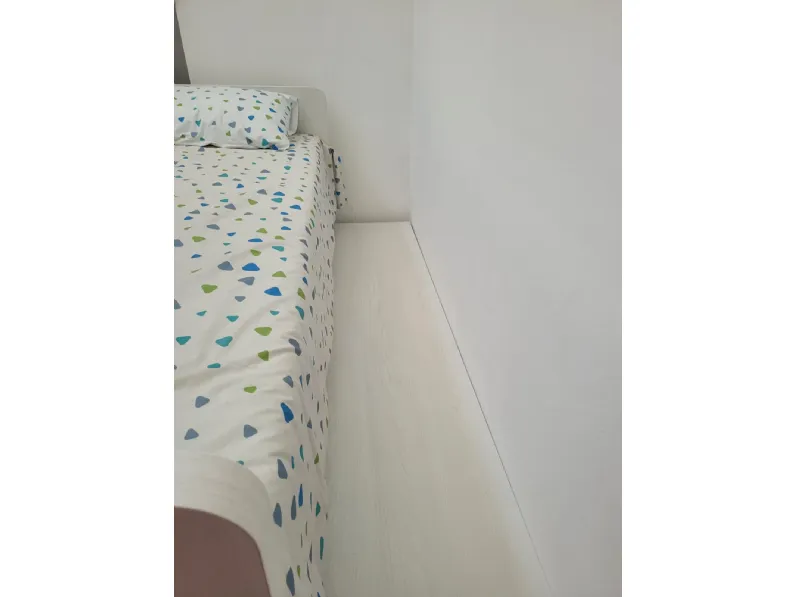 Cameretta Roy e kubo Doimo cityline con letto a castello scorrevole a prezzo Outlet