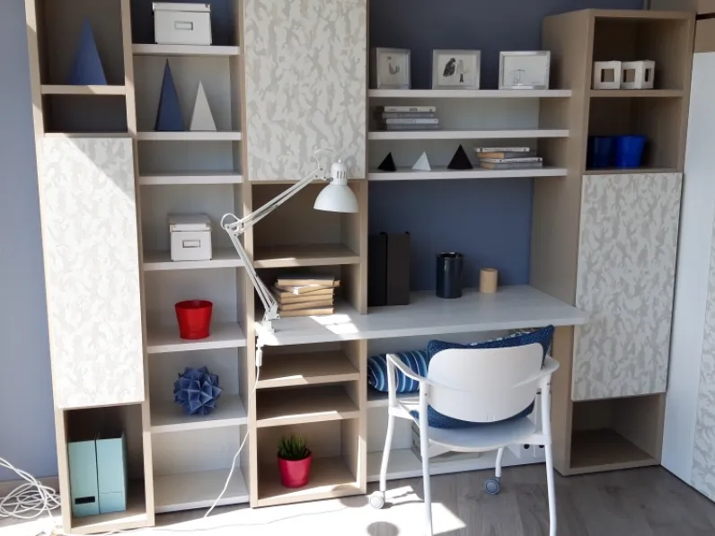 Cameretta in laminato matericoSoppalco concept Ferrimobili scontata 69%