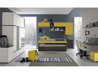 Cameretta in laminato opacoC133 Colombini casa scontata a PREZZI OUTLET