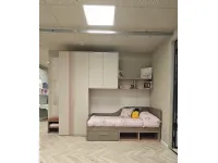 Cameretta Cameretta dalia Mistral letti a terra in Offerta Outlet